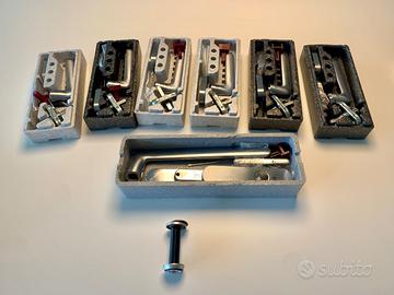 6 maniglie+1 maniglione scorrevole+1 occhialino