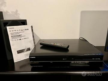 lettore/registratore DVD e VHS Toshiba RDXV50KF