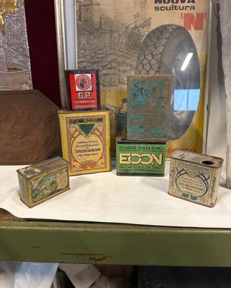 Lotto lattine polvere da sparo