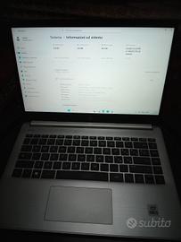 HP 340s G7 | Pura Potenza 10a Gen | SSD 256GB + 16