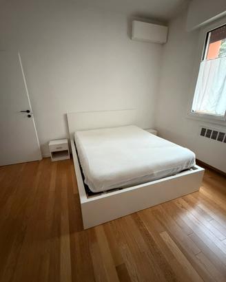 Letto contenitore Ikea e materasso memory foam