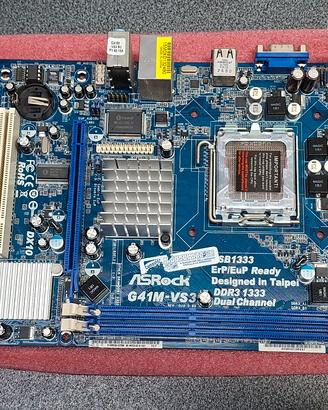 Scheda Madre Asrock G41M- VS3 DDR3 guasta