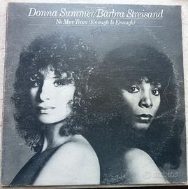 LP Donna Summer Barbra Streisand - No More Tears