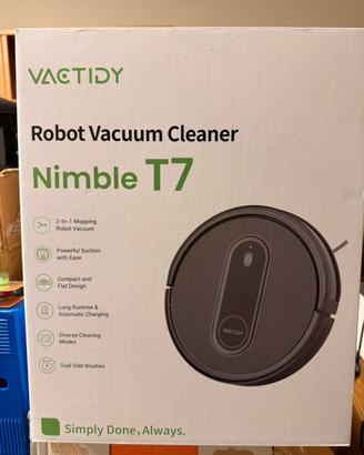 Robot aspirapolvere lavapavimenti