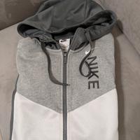 tuta Nike completo,acetata grigia e bianca S/xs