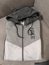 tuta Nike completo,acetata grigia e bianca S/xs