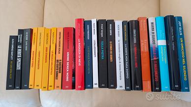 Set 22 libri giallo thriller romanzo lettura