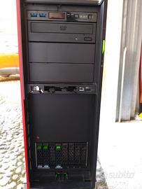 Server Fujitsu TX1330 M3 XeonE3 16GB RAM n.2 SSD
