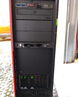 Server Fujitsu TX1330 M3 XeonE3 16GB RAM n.2 SSD