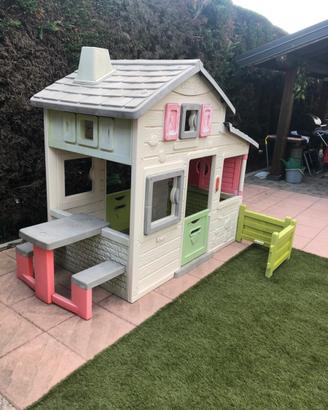 Casetta smoby da giardino per bambini