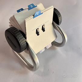 Schedario rotativo mini Rolodex