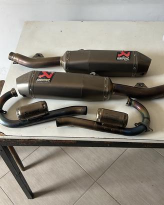Sacrario Akrapovic crf dal 2019 al 2021