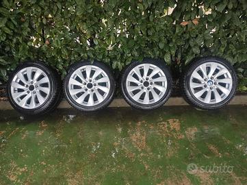 4 CERCHI ORIGINALI BMW E GOMME  225/45/17