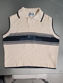 maglia crop top taglia L by D&G