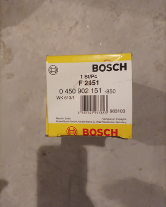 Bosch filtro carburante benzina fiat panda