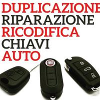 DUPLICAZIONE CHIAVI AUTO CON RADIOCOMANDO