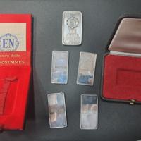 Lotto lingotti argento 999