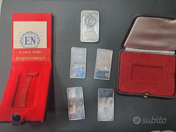 Lotto lingotti argento 999