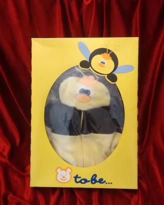 Tutina Ape di Carnevale per neonati