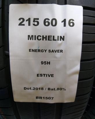 2 GOMME 215 60 16 MICHELIN BR1507