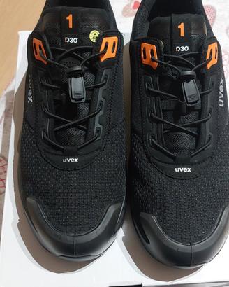 scarpe antinfortunistiche uvex nuove 