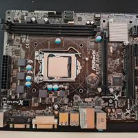 ASRock b75m dash + Intel pentium g2120 + RAM