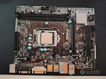 ASRock b75m dash + Intel pentium g2120 + RAM