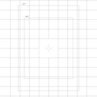 8x10" Ground Glass-Banco ottico large (203x254 mm)
