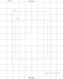 8x10" Ground Glass-Banco ottico large (203x254 mm)