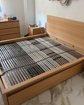 Letto Ikea Malm 180x200 seminuovo