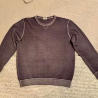 pullover L.Borrelli lana cachemire tg. 52 XL fango
