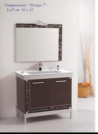 Mobile Bagno in vetro Temperato 