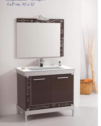 Mobile Bagno in vetro Temperato 