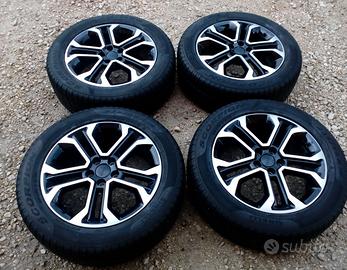 Cerchi e gomme termiche 18 originali jeep
