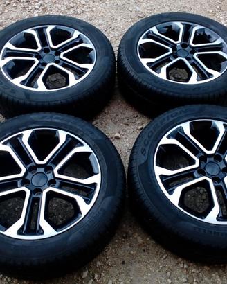 Cerchi e gomme termiche 18 originali jeep