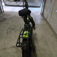  E bike Argento Bi Ma-s + Metal Green -no spedizio