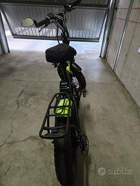  E bike Argento Bi Ma-s + Metal Green -no spedizio