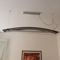 lampadario ad arco il legno wenge'