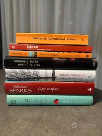 Romanzi e saggi titoli vari 7 pezzi