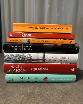 Romanzi e saggi titoli vari 7 pezzi