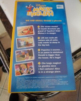 Collezione VHS Disney's magic English de Agostino 