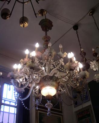 Antico grande lampadario veneziano