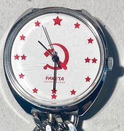 Raketa orologio Russo Falce e Martello Russia