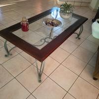 tavolino salotto in arte povera 