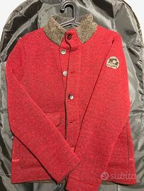 Giacca lana rossa mason's tg.s