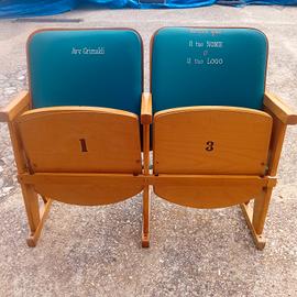 sedie cinema vintage 