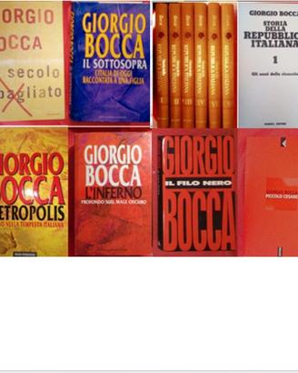 Libri di Giorgio Bocca e altri autori