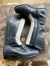 Stivale bmw vintage in pelle tg39