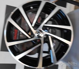 4 Cerchi in lega golf t-roc touran, altea,leon, a3