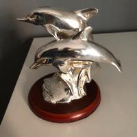 Scultura laminato argento